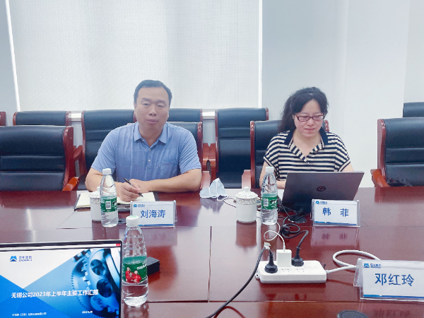 黨委副書記、總經理劉海濤赴無錫公司開展主題教育調研